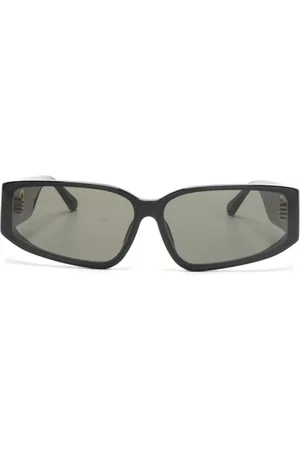 Linda Farrow Senna Sonnenbrille mit eckigem Gestell