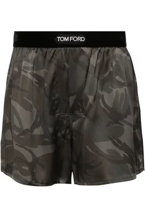Tom Ford Seiden-Boxershorts mit Camouflagemuster