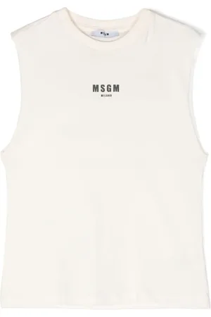 Msgm Tanktop mit gummiertem Logo