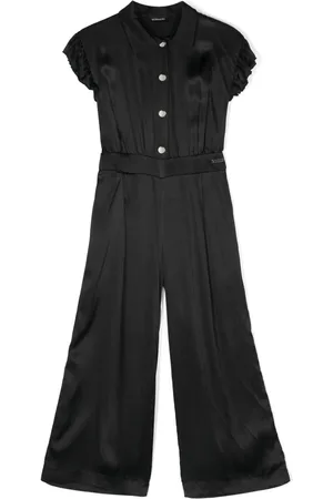 MONNALISA Jumpsuit aus Satin mit Cut-Out