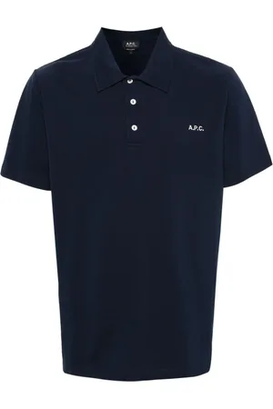A.P.C. Poloshirt mit Logo-Stickerei