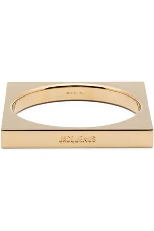 Jacquemus Le Bracelet Carré-Armband mit Logo-Gravur