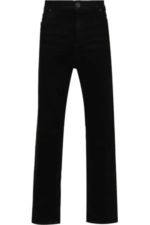 Balmain Straight-Leg-Jeans mit Logo-Stickerei