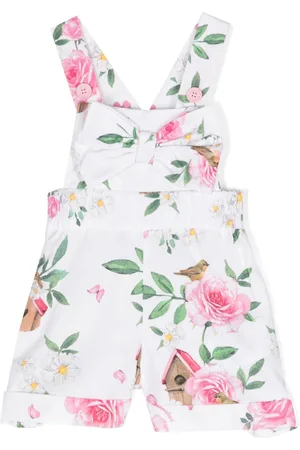 MONNALISA Shorts mit Blumen-Print