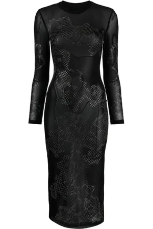 Cynthia Rowley Aaliyah Kleid mit Kristallen