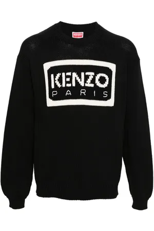 Kenzo Strickpullover mit Intarsien-Logo