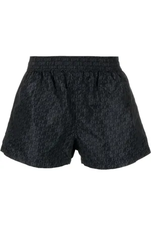 OFF-WHITE Badeshorts mit Monogramm-Print