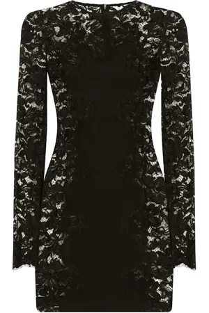 Dolce & Gabbana Semi-transparentes Spitzenkleid
