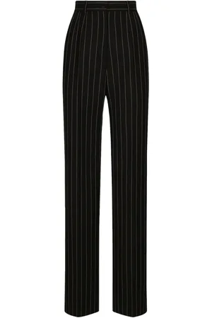 Dolce & Gabbana Gestreifte Hose mit hohem Bund