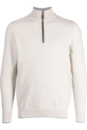 N.PEAL Carnaby Pullover mit Reißverschluss