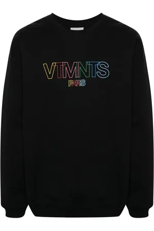 VTMNTS Sweatshirt mit Logo-Print