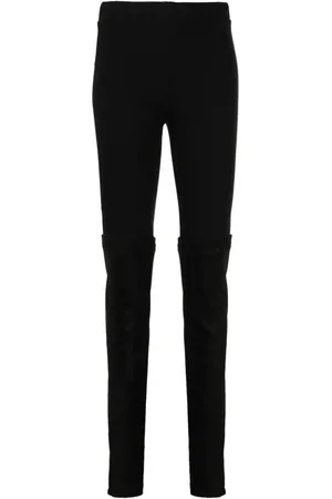 ISABEL BENENATO Schmale Hose im Layering-Look