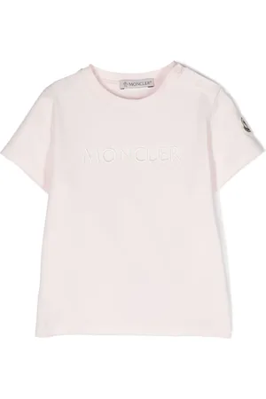 Moncler T-Shirt mit Logo-Stickerei