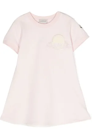 Moncler Kleid mit Logo-Stickerei