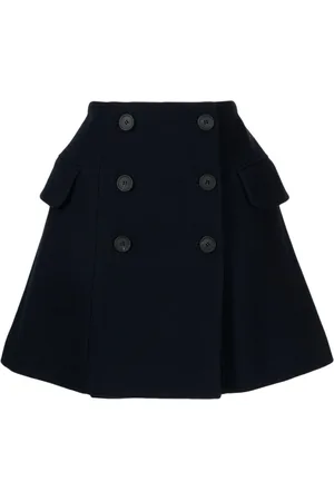 Maison Kitsuné Ausgestellter Minirock