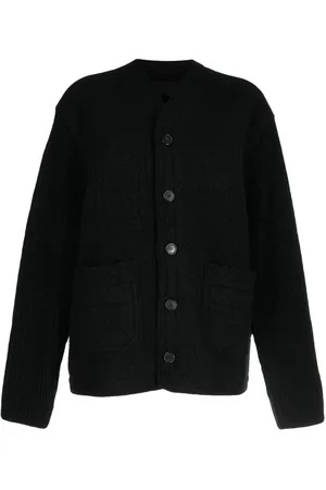 ISABEL BENENATO Geknöpfter Cardigan mit Einsätzen
