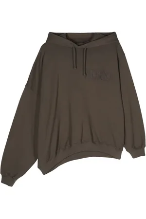 MAGLIANO Asymmetrischer Hoodie mit Logo-Stickerei