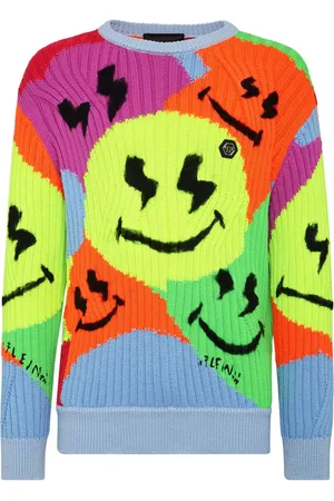 Philipp Plein Smile Graffiti Pullover