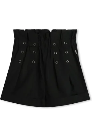 DKNY High-Waist-Shorts mit Ösendetail