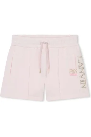 Lanvin Shorts mit Logo-Stickerei