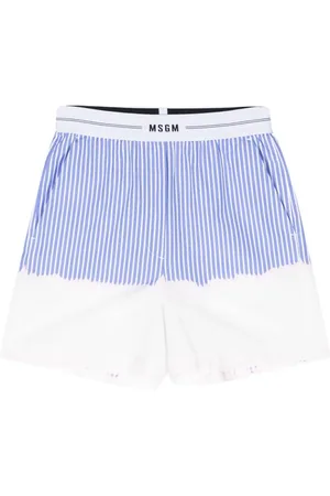 Msgm Gestreifte Shorts