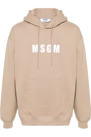 Msgm Hoodie mit Logo-Print