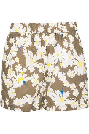 Msgm Shorts mit Blumen-Print