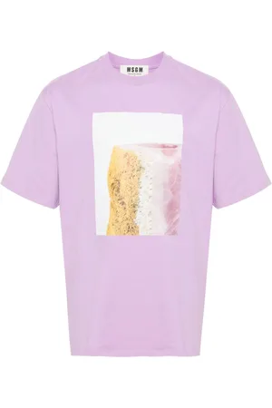 Msgm X Ducci Maria Gambi T-Shirt mit Foto-Print