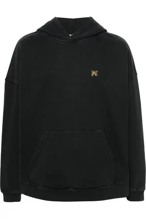 Palm Angels Hoodie mit Burning Logo-Print