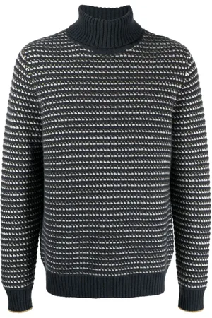 N.PEAL Gestrickter Rollkragenpullover
