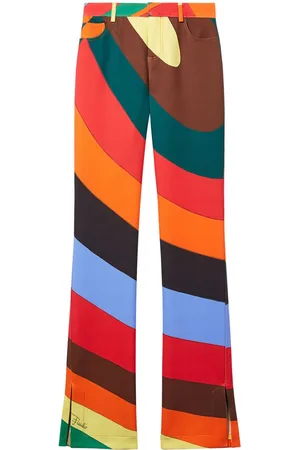 Puccini Cropped-Hose mit Print