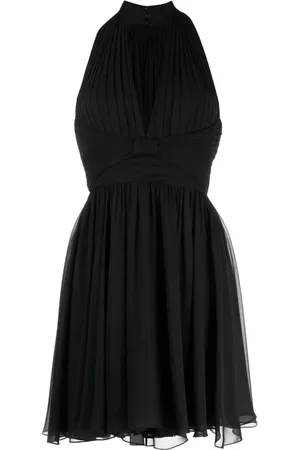 Elie saab Minikleid mit V-Ausschnitt