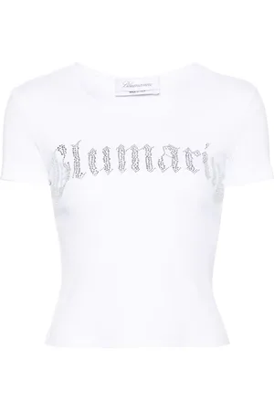 BLUMARINE T-Shirt mit Strassverzierung