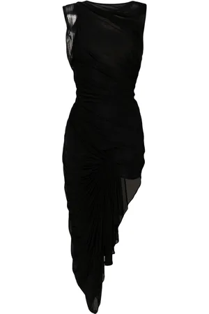 CHRISTOPHER ESBER Asymmetrisches Galathea Midikleid