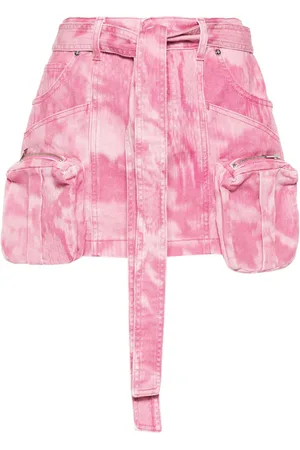 BLUMARINE Minirock mit Camouflage-Print