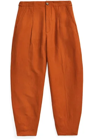Ralph Lauren Tapered-Hose aus Seidengemisch