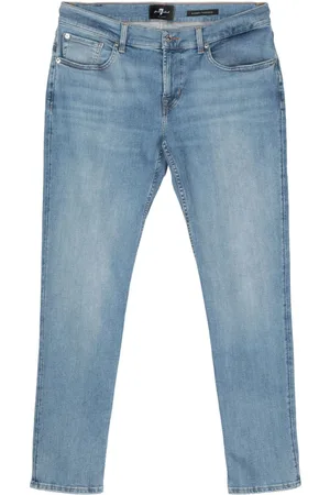 7 for all Mankind Halbhohe Slim-Fit-Jeans