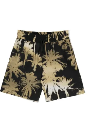Msgm Bermudas mit Palmen-Print