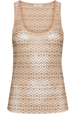 Patrizia Pepe Top mit Strass