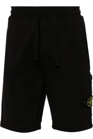 Stone Island Joggingshorts mit Kompass-Patch