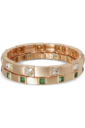 Roxanne Assoulin 2er-Set The Swank Bracelets Kristallarmbänder