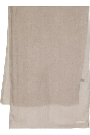 corneliani Schal mit Logo-Print