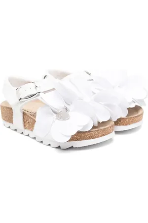 MONNALISA Klobige Sandalen mit Blumenapplikation
