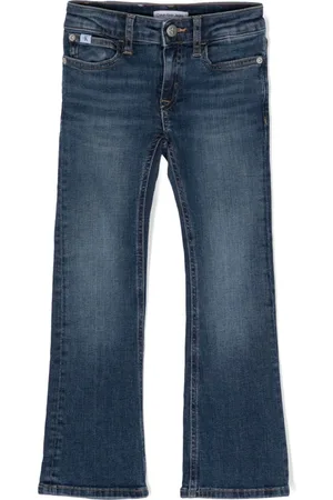 Calvin Klein Halbhohe Schlagjeans