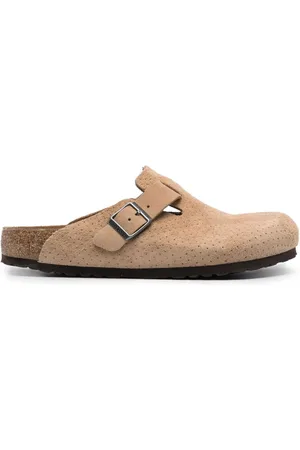 Birkenstock Boston Sandalen aus Wildleder