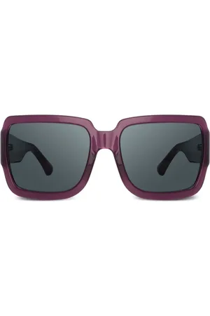 Linda Farrow X Dries Van Noten Sonnenbrille mit Oversized-Gestell