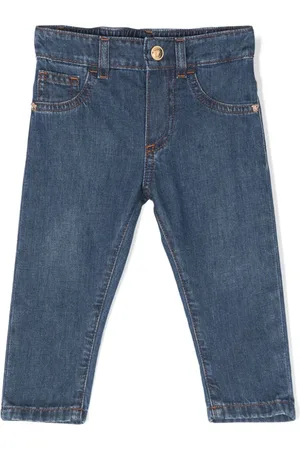VERSACE Jeans mit Medusa Head-Nieten