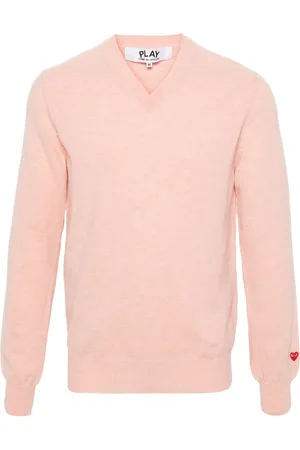 Comme des Garçons Pullover mit Logo-Applikation