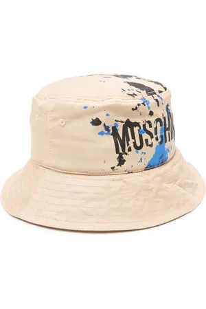 Moschino Fischerhut mit Logo-Print