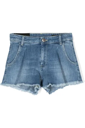 Dondup Ausgefranste Jeans-Shorts